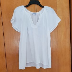 Sam & Lavi White Gauze Tunic Sz Med Anthropologie